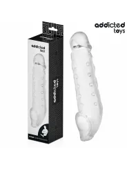 Addicted Toys - Estensione Pene Trasparente Taglia S 23 Cm - Addicted Toys - Guaine e Prolunghe | erosidea.com