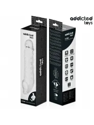 Addicted Toys - Estensione Pene Trasparente Taglia S 23 Cm - Addicted Toys - Guaine e Prolunghe | erosidea.com