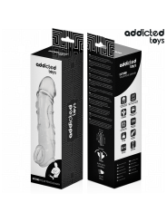Guaina Addicted Toys Penis Extender Trasparente - Addicted Toys - Guaine e Prolunghe | erosidea.com