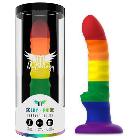 Dildo Mythology Fantasy Colby Pride Taglia M - MYTHOLOGY FANTASY DILDO - Dildo Speciali | erosidea.com