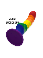 Dildo Mythology Fantasy Colby Pride Taglia M - MYTHOLOGY FANTASY DILDO - Dildo Speciali | erosidea.com