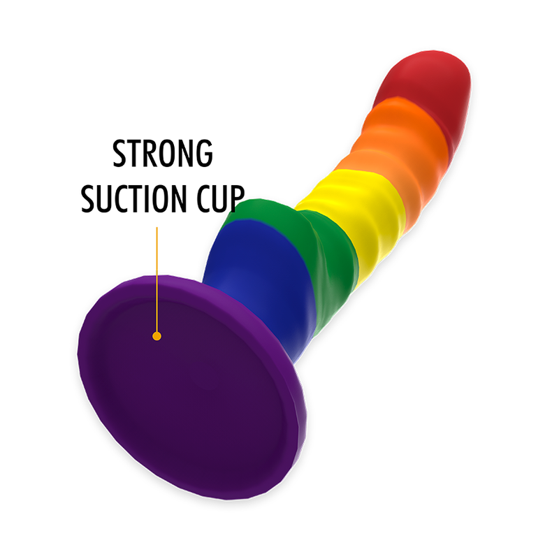 Dildo Mythology Fantasy Colby Pride Taglia M - MYTHOLOGY FANTASY DILDO - Dildo Speciali | erosidea.com