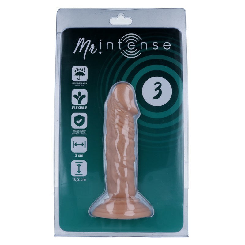 Mr Intense - 3 Dildo Realistico 16.2 cm x 3 Cm - MR. INTENSE - Dildo Realistici | erosidea.com
