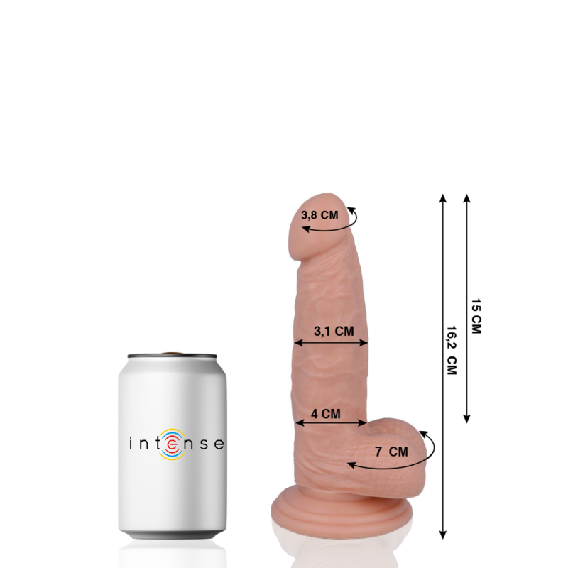 Mr Intense - 4 Dildo Realistico 16.2 cm x 3.1 cm - MR. INTENSE - Dildo Realistici | erosidea.com