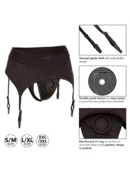 Calexotics - Perizoma Senza Sfilatura Con Giarrettiera S/M - CALEXOTICS - Strap-on e Imbracature | erosidea.com
