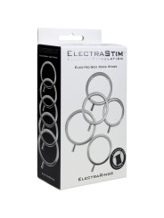 Electrastim - Electrarings Anelli Per Pene In Metallo Confezione Da 5 - ELECTRASTIM - Costrittivi | erosidea.com