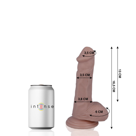 Mr Intense - 5 Dildo Realistico 16.5 cm x 3.5 cm - MR. INTENSE - Dildo Realistici | erosidea.com