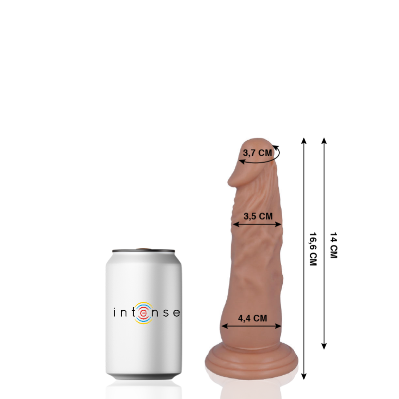 Mr Intense - 6 Dildo Realistico 16.6 cm x 4.4 cm - MR. INTENSE - Dildo Realistici | erosidea.com