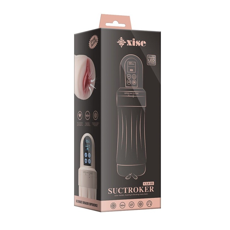 Xise - Suctroker V3.0 Iii Masturbatore Vagina Con Vibrazione - XISE - Masturbatori Vagina | erosidea.com