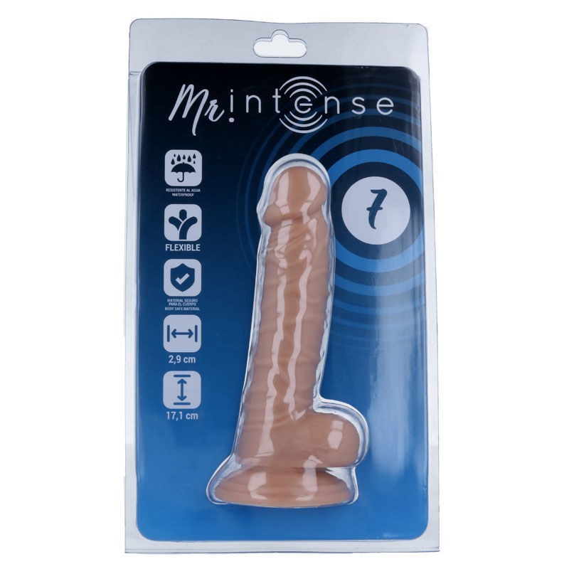 Mr Intense - 7 Dildo Realistico 17.1 cm x 2.9 cm - MR. INTENSE - Dildo Realistici | erosidea.com