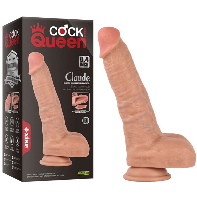 Xise - Claude Dildo Realistico Doppia Densit€ 165 Cm - XISE - Dildo Realistici | erosidea.com