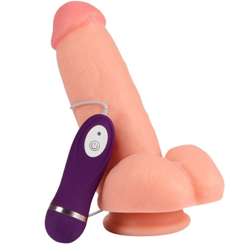 Shequ - Dildo Vibratore Aquila Rossa Con Telecomando 17 Cm - SHEQU - Vibratori Realistici | erosidea.com