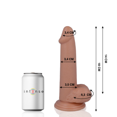 Mr Intense - 10 Dildo Realistico 18 cm x 3.4 cm - MR. INTENSE - Dildo Realistici | erosidea.com