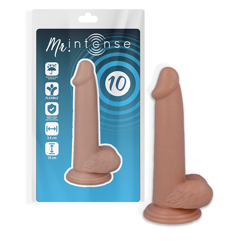Mr Intense - 10 Dildo Realistico 18 cm x 3.4 cm - MR. INTENSE - Dildo Realistici | erosidea.com