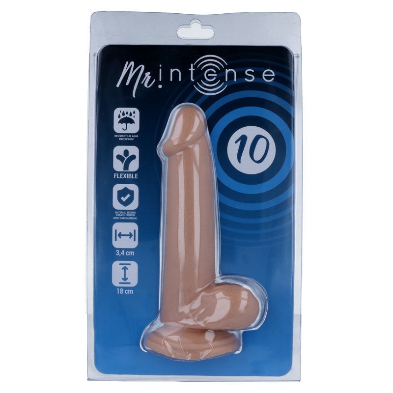 Mr Intense - 10 Dildo Realistico 18 cm x 3.4 cm - MR. INTENSE - Dildo Realistici | erosidea.com