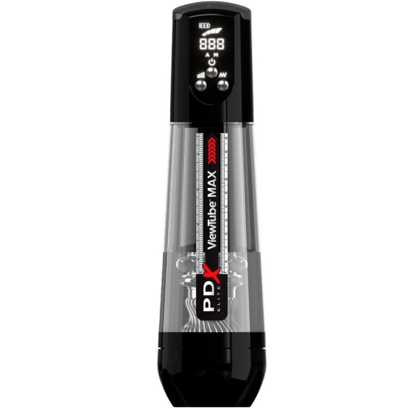 Pdx Elite - Viewtube Max View Masturbatore Automatico Con Aspirazione Trasparente - PDX Elite - Masturbatori | erosidea.com