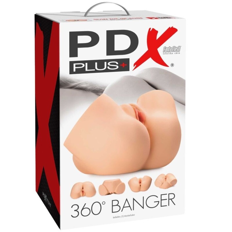 Pdx Plus - Masturbatore Anale E Vagina Realistico 360 Banger - PDX PLUS+ - Masturbatori Vagina | erosidea.com
