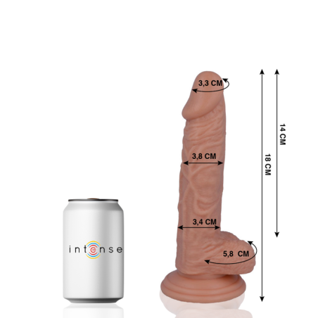 Mr Intense - 11 Dildo Realistico 18 cm x 3.8 cm - MR. INTENSE - Dildo Realistici | erosidea.com