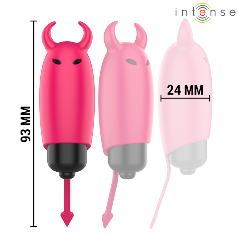 Intense - Bullet Vibrante Scarlatto Red Demon 93 X 24 Cm - INTENSE FUN - Vibratori Mini | erosidea.com