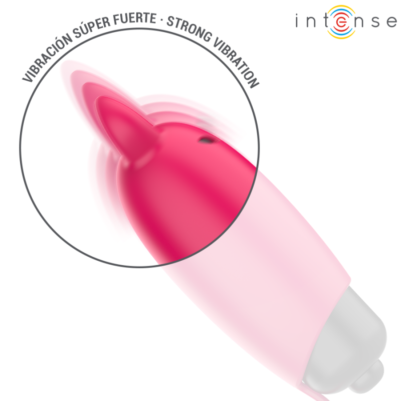 Intense - Bullet Vibrante Scarlatto Red Demon 93 X 24 Cm - INTENSE FUN - Vibratori Mini | erosidea.com
