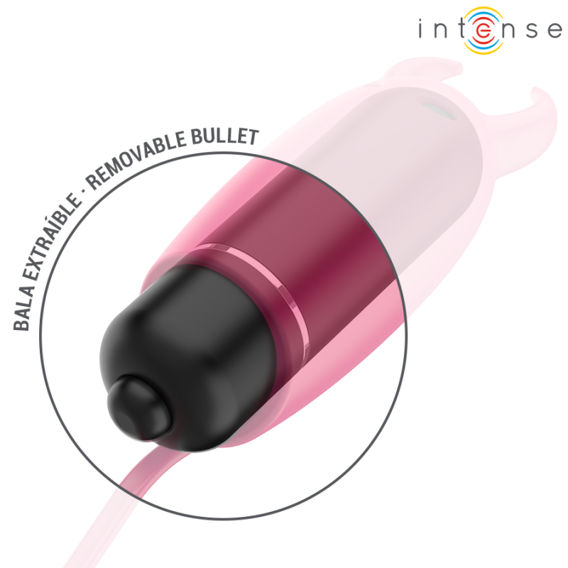 Intense - Bullet Vibrante Scarlatto Red Demon 93 X 24 Cm - INTENSE FUN - Vibratori Mini | erosidea.com