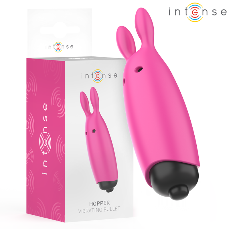 Intense - Hopper Rosa Vibrante Bullet 83 X 24 Cm - INTENSE FUN - Vibratori Mini | erosidea.com