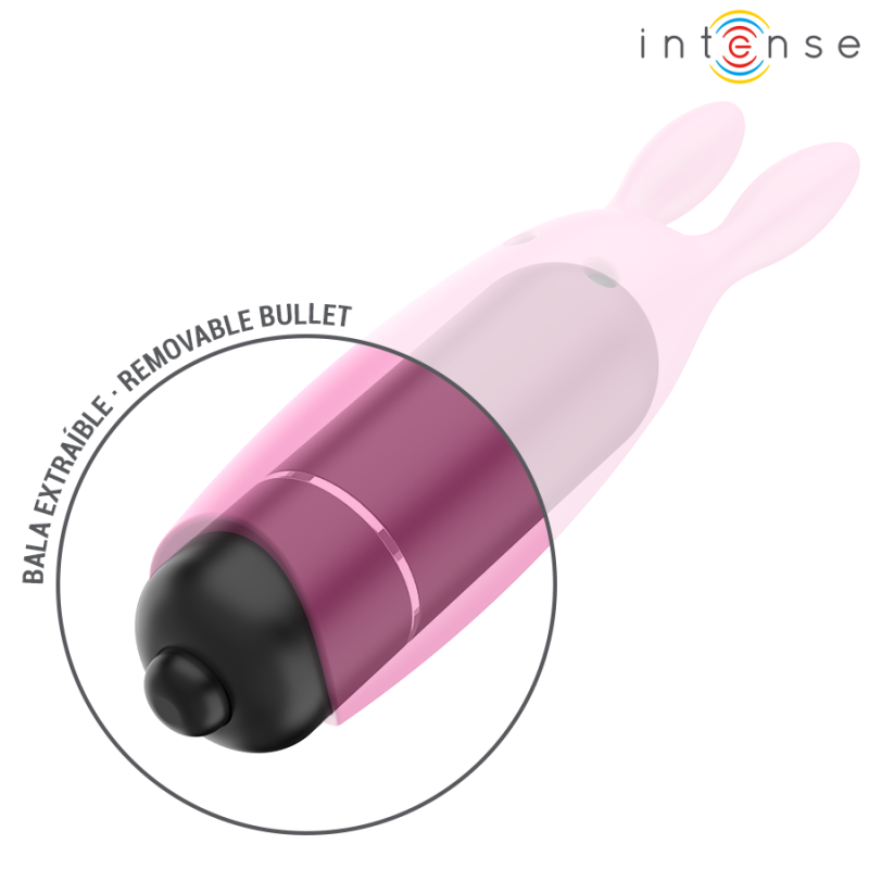 Intense - Hopper Rosa Vibrante Bullet 83 X 24 Cm - INTENSE FUN - Vibratori Mini | erosidea.com