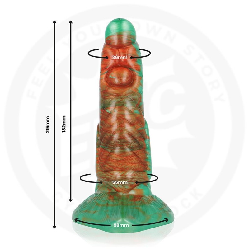 Epic - Dildo Tiryon Verde Flash - EPIC - Dildo Speciali | erosidea.com