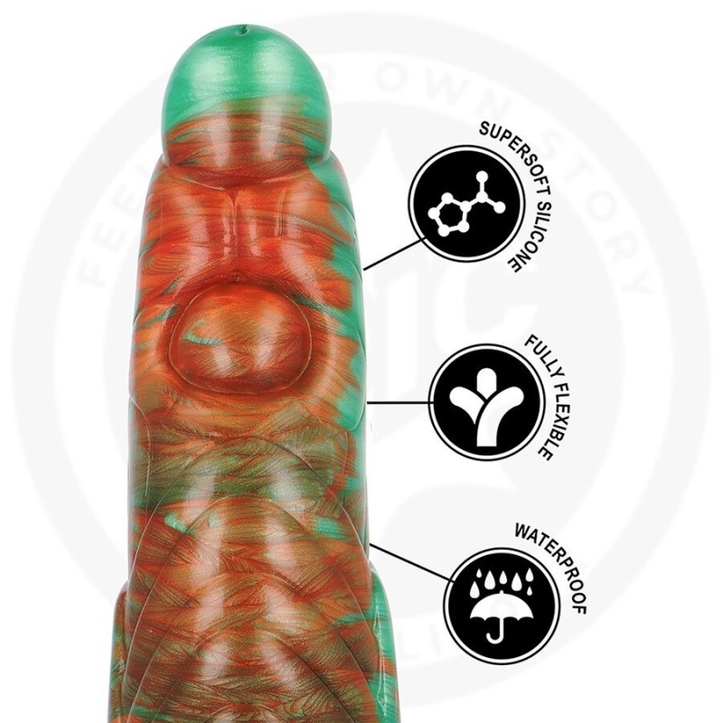 Epic - Dildo Tiryon Verde Flash - EPIC - Dildo Speciali | erosidea.com