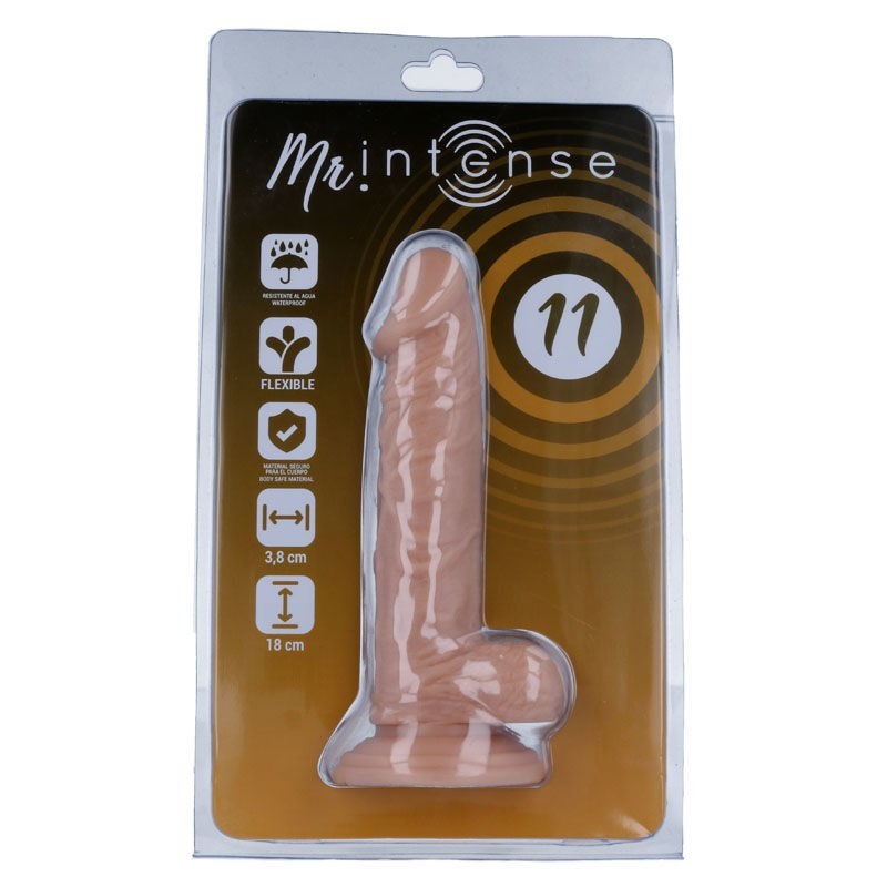 Mr Intense - 11 Dildo Realistico 18 cm x 3.8 cm - MR. INTENSE - Dildo Realistici | erosidea.com