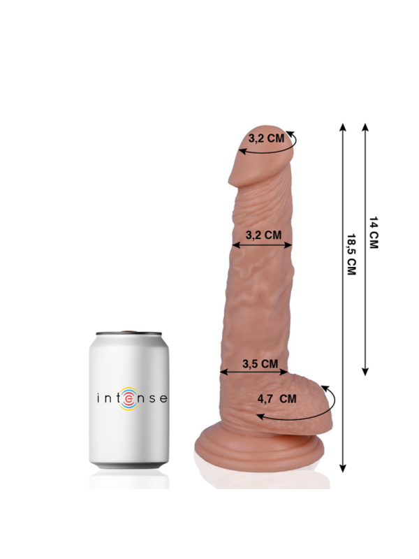 Mr Intense - 13 Dildo Realistico 18.5 cm x 3.2 cm - MR. INTENSE - Dildo Realistici | erosidea.com