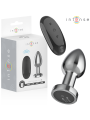 Intense - Plug Anale 10 Vibrazioni Metallo Con Telecomando M - INTENSE ANAL TOYS - Plug e Catene Anali | erosidea.com