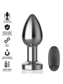 Intense - Plug Anale 10 Vibrazioni Metallo Con Telecomando M - INTENSE ANAL TOYS - Plug e Catene Anali | erosidea.com