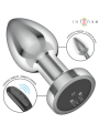 Intense - Plug Anale 10 Vibrazioni Metallo Con Telecomando M - INTENSE ANAL TOYS - Plug e Catene Anali | erosidea.com