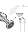 Intense - Plug Anale 10 Vibrazioni Metallo Con Telecomando M - INTENSE ANAL TOYS - Plug e Catene Anali | erosidea.com