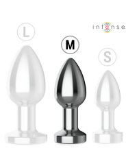 Intense - Plug Anale 10 Vibrazioni Metallo Con Telecomando M - INTENSE ANAL TOYS - Plug e Catene Anali | erosidea.com