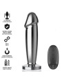 Intense - Anal Plug 10 Vibrazioni Dildo Metallo Con Telecomando S - INTENSE ANAL TOYS - Dildo | erosidea.com