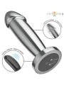 Intense - Anal Plug 10 Vibrazioni Dildo Metallo Con Telecomando S - INTENSE ANAL TOYS - Dildo | erosidea.com