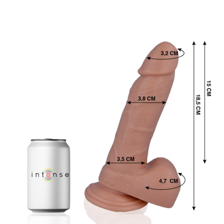 Mr Intense - 14 Dildo Realistico 18.5 cm x 3.8 cm - MR. INTENSE - Dildo Realistici | erosidea.com
