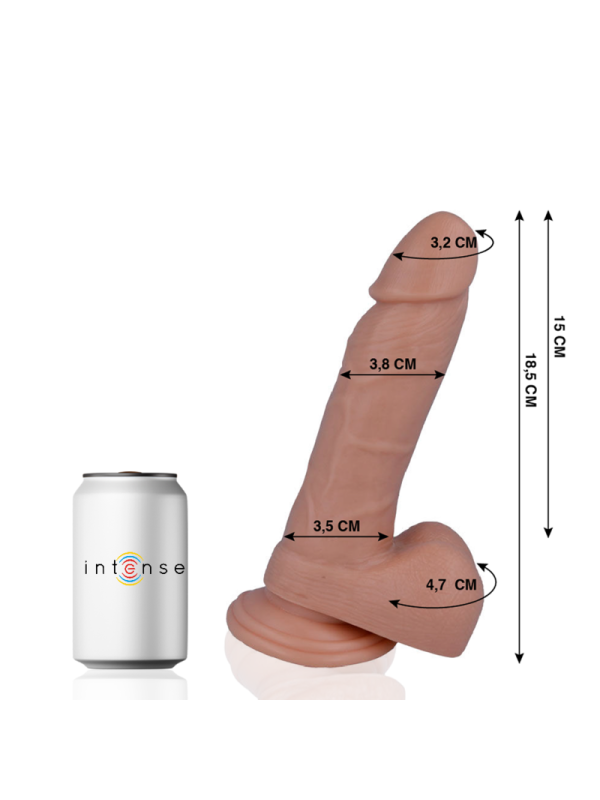 Mr Intense - 14 Dildo Realistico 18.5 cm x 3.8 cm - MR. INTENSE - Dildo Realistici | erosidea.com
