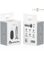 Intense - Anal Plug 10 Vibrazioni Dildo Metallo Con Telecomando S - INTENSE ANAL TOYS - Dildo | erosidea.com
