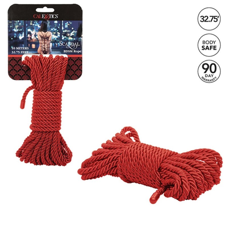 Calexotics - Scandal Corda Rossa Bdsm 10 M - CALEXOTICS - Corde e Nastri | erosidea.com
