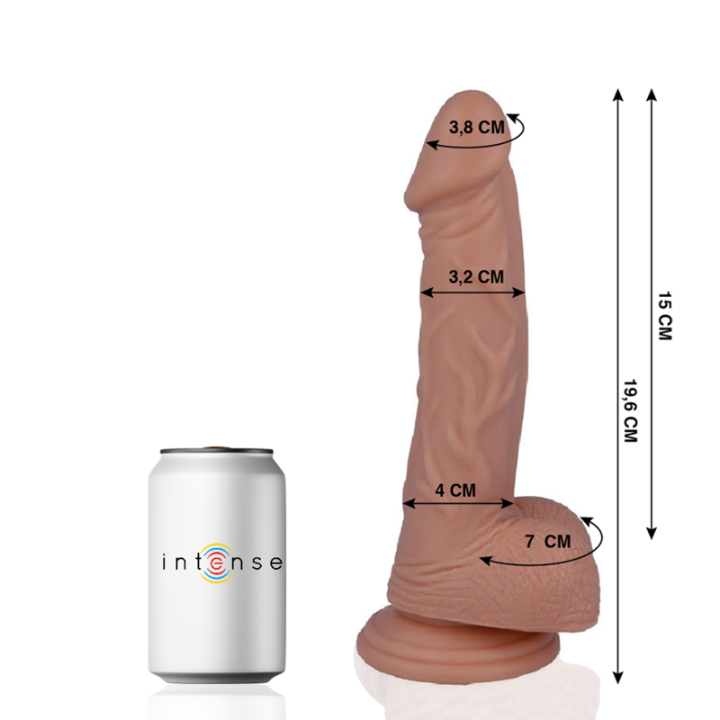 Mr Intense - 16 Dildo Realistico 19.6 cm x 3.2 cm - MR. INTENSE - Dildo Realistici | erosidea.com