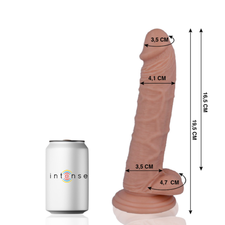 Mr Intense - 15 Dildo Realistico 19.5 cm x 4.1 cm - MR. INTENSE - Dildo Realistici | erosidea.com