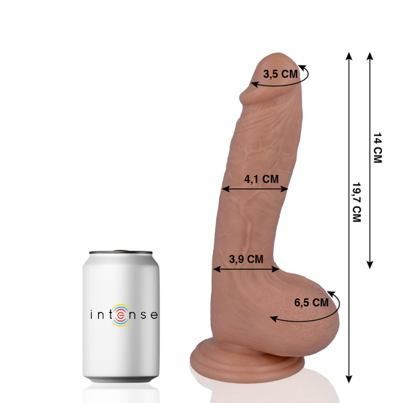 Mr Intense - 17 Dildo Realistico 19.7 cm x 3.1 cm - MR. INTENSE - Dildo Realistici | erosidea.com