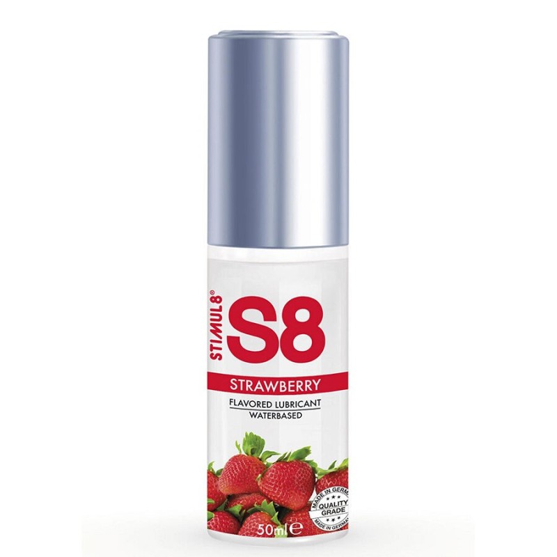 Stimul8 - S8 Lubrificante Alla Fragola 50 Ml - STIMUL8 - Aromatizzati e Commestibili | erosidea.com
