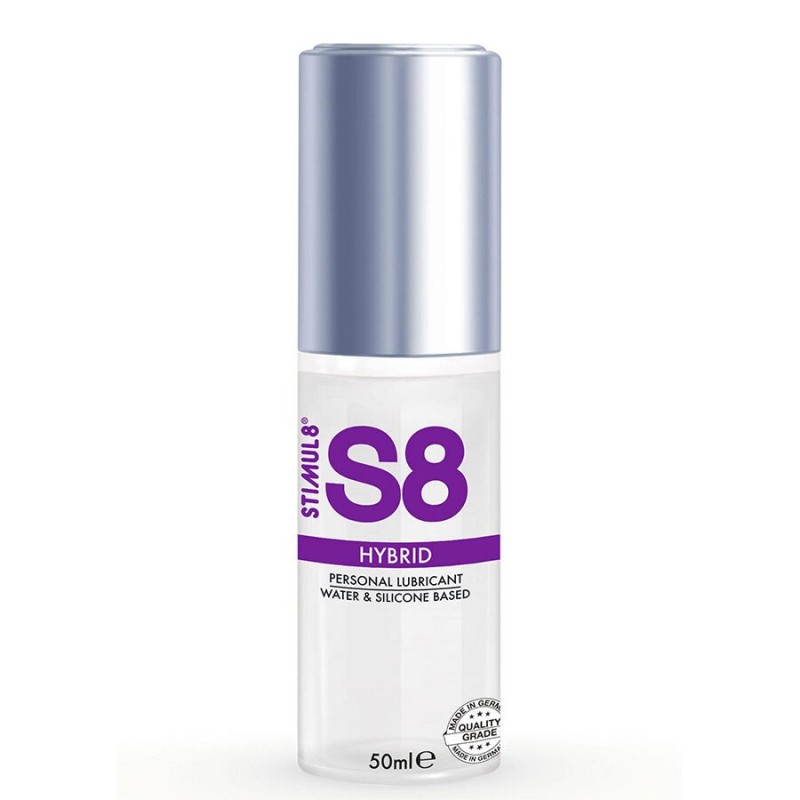 Stimul8 - S8 Lubrificante Ibrido 50 Ml - STIMUL8 - A Base Silicone | erosidea.com