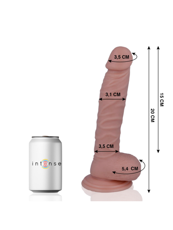Mr Intense - 19 Dildo Realistico 20 cm x 3.1 cm - MR. INTENSE - Dildo Realistici | erosidea.com
