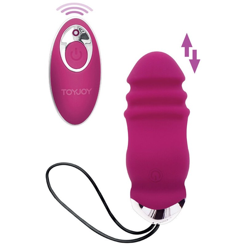 Toyjoy - Vibratore Fucsia Happiness Sunn Side Up And Down Con Telecomando - TOYJOY - Ovetti Palline Sfere | erosidea.com