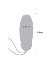 Toyjoy - Vibratore Rosa Con Telecomando Per La Felicit€ Che Mi Fai Crepuscolare - TOYJOY - Ovetti Palline Sfere | erosidea.com